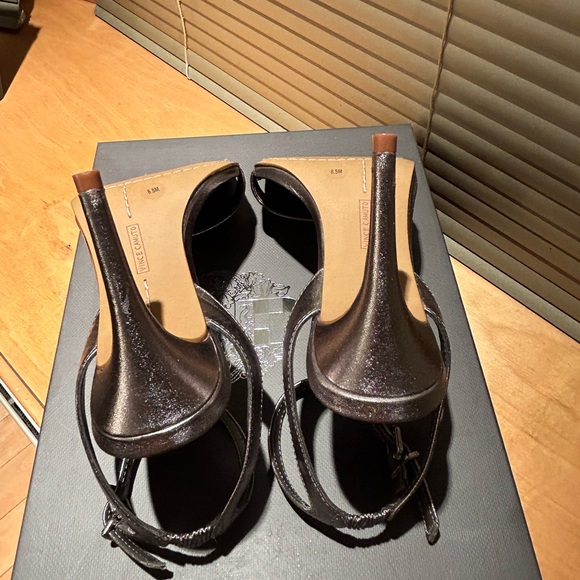 Vince Camuto Pewter Heels - Picture 6 of 9